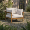 Eleni Outdoor Patio Teak Wood Armchair by Modway / EEI-7653