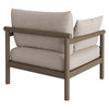 Eleni Outdoor Patio Teak Wood Armchair by Modway / EEI-7653