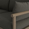 Eleni Outdoor Patio Teak Wood Loveseat by Modway / EEI-7654