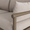 Eleni Outdoor Patio Teak Wood Loveseat by Modway / EEI-7654