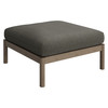 Eleni 2-Piece Outdoor Patio Teak Wood Armchair and Ottoman Set by Modway / EEI-7658