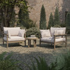 Eleni 3-Piece Outdoor Patio Teak Wood Furniture Set by Modway / EEI-7659