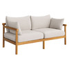Eleni 5-Piece Outdoor Patio Teak Wood Furniture Set by Modway / EEI-7660
