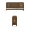 Taschen 4-Door Wood Sideboard Cabinet by Modway / EEI-7670
