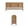 Taschen 4-Door Wood Sideboard Cabinet by Modway / EEI-7670