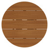 Lane 31 Inch Round Outdoor Patio Teak Wood Coffee Table by Modway / EEI-7680