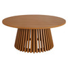 Lane 39 Inch Round Outdoor Patio Teak Wood Coffee Table by Modway / EEI-7681