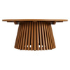 Lane 39 Inch Round Outdoor Patio Teak Wood Coffee Table by Modway / EEI-7681