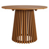 Lane 39 Inch Round Outdoor Patio Teak Wood Dining Table by Modway / EEI-7682