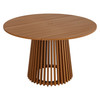 Lane 47 Inch Round Outdoor Patio Teak Wood Dining Table by Modway / EEI-7683