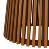 Lane 55 Inch Round Outdoor Patio Teak Wood Dining Table by Modway / EEI-7684