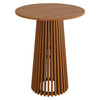 Lane 31 Inch Round Outdoor Patio Teak Wood Bar Table by Modway / EEI-7685
