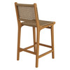 Rowe Outdoor Patio Teak Wood Counter Chairs Set of 2 by Modway / EEI-7688