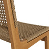 Rowe Outdoor Patio Teak Wood Bar Chairs Set of 2 by Modway / EEI-7689