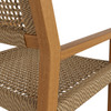Reed Outdoor Patio Teak Wood Rattan Dining Chair by Modway / EEI-7690