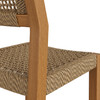 Reed 44 Inch Outdoor Patio Outdoor Teak Wood Rattan Bar Stool by Modway / EEI-7692