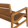Hayden 56 Inch Outdoor Patio Teak Wood Loveseat by Modway / EEI-7693