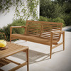 Hayden 56 Inch Outdoor Patio Teak Wood Loveseat by Modway / EEI-7693