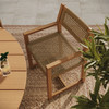 Reed 5-Piece Outdoor Patio Teak Wood Dining Set by Modway / EEI-7701