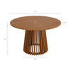 Reed 5-Piece Outdoor Patio Teak Wood Dining Set by Modway / EEI-7703