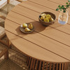 Reed 5-Piece Outdoor Patio Teak Wood Dining Set by Modway / EEI-7703