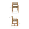 Reed 7-Piece Outdoor Patio Teak Wood Dining Set by Modway / EEI-7705