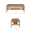 Hayden 4-Piece Outdoor Patio Teak Wood Furniture Set by Modway / EEI-7706