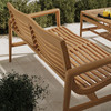 Hayden 4-Piece Outdoor Patio Teak Wood Furniture Set by Modway / EEI-7706