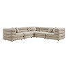 Jubilee 5-Piece Upholstered Modular L-Shaped Sofa Set by Modway / EEI-7714
