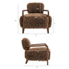 Zinnia Faux Fur Accent Chair by Modway / EEI-7716