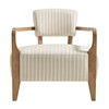Zinnia Striped Fabric Upholstered Accent Chair by Modway / EEI-7717