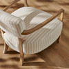 Zinnia Striped Fabric Upholstered Accent Chair by Modway / EEI-7717