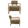 Zinnia Linen Blend Accent Chair by Modway / EEI-7718
