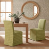 Aster Linen Cotton Blend Slipcovered Dining Chairs Set of 2 by Modway / EEI-7761