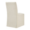 Aster Slub Weave Fabric Slipcovered Dining Chairs Set of 2 by Modway / EEI-7762