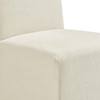 Aster Slub Weave Fabric Slipcovered Dining Chairs Set of 2 by Modway / EEI-7762