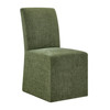 Aster Slub Weave Fabric Slipcovered Dining Chairs Set of 2 by Modway / EEI-7762