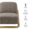 Vander Textured Fabric Accent Chair by Modway / EEI-7773