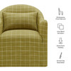 Bardot Slipcovered Linen Blend Accent Chair by Modway / EEI-7774