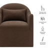 Bardot Slipcovered Linen Blend Accent Chair by Modway / EEI-7775