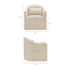 Bardot Slipcovered Striped Accent Chair by Modway / EEI-7776