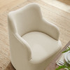 Cordelle Linen Blend Swivel Dining Chair by Modway / EEI-7779