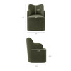 Cordelle Linen Blend Swivel Dining Chair by Modway / EEI-7779