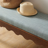 Mirette Scalloped Edge Striped Accent Bench by Modway / EEI-7781