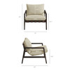 Nomi Outdoor Patio Teak Wood Sling Chair by Modway / EEI-7785