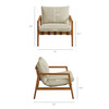 Nomi Outdoor Patio Teak Wood Sling Chair by Modway / EEI-7785