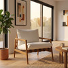 Nomi Outdoor Patio Teak Wood Sling Chair by Modway / EEI-7785