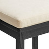 Jax Oak Wood Dining Chair With Wavy Razor Back and Cushion Set of 2 by Modway / EEI-7798