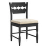 Jax Oak Wood Dining Chair With Wavy Razor Back and Cushion Set of 2 by Modway / EEI-7798
