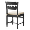 Jax Oak Wood Dining Chair With Wavy Razor Back and Cushion Set of 2 by Modway / EEI-7798